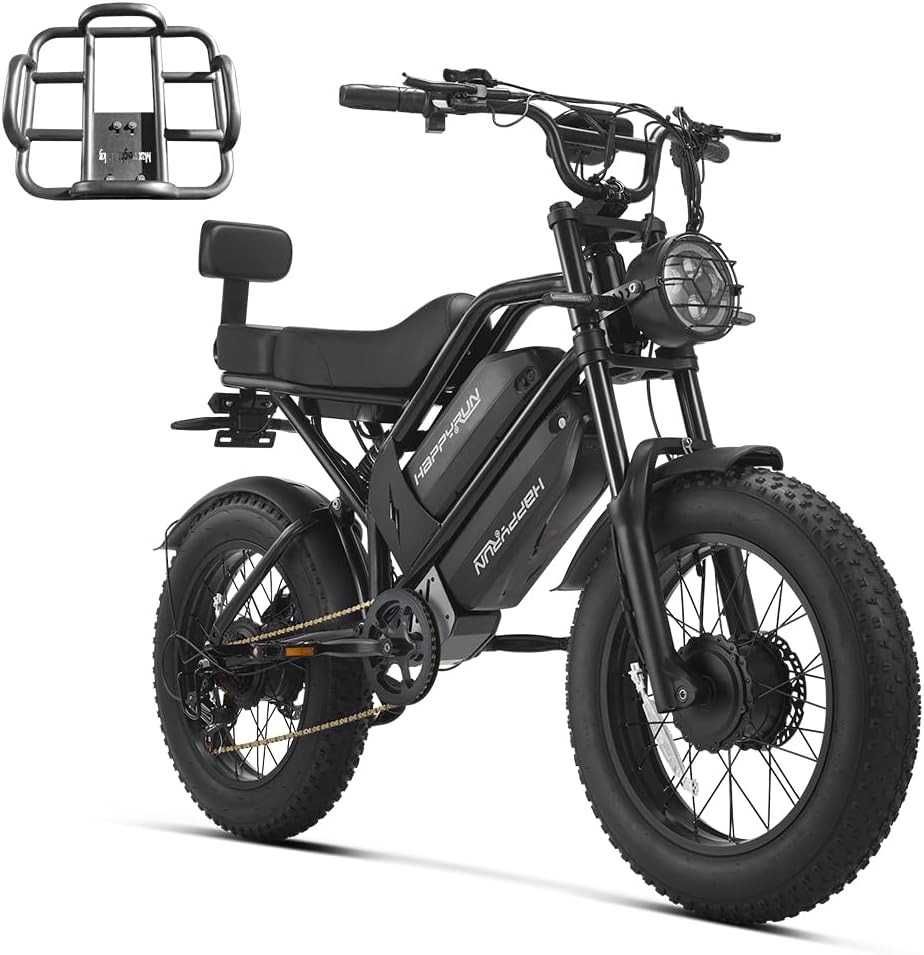 G70 Pro 5000W Peak Dual Motor Electric Bike for Adults, 38Ah
