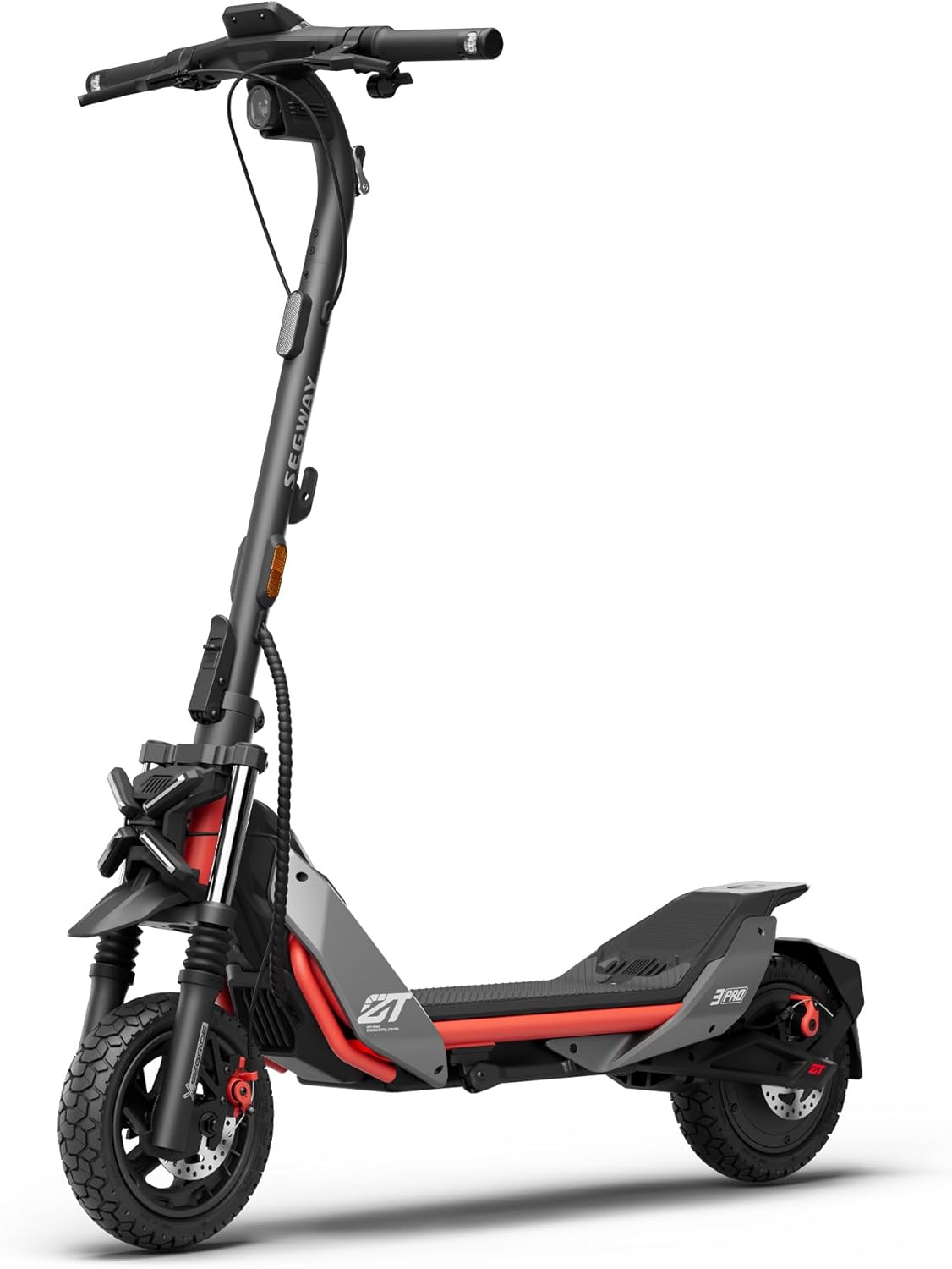 Electric Scooter, Up to 24.9 MPH, 43.5-Mile Range, Dual Suspension