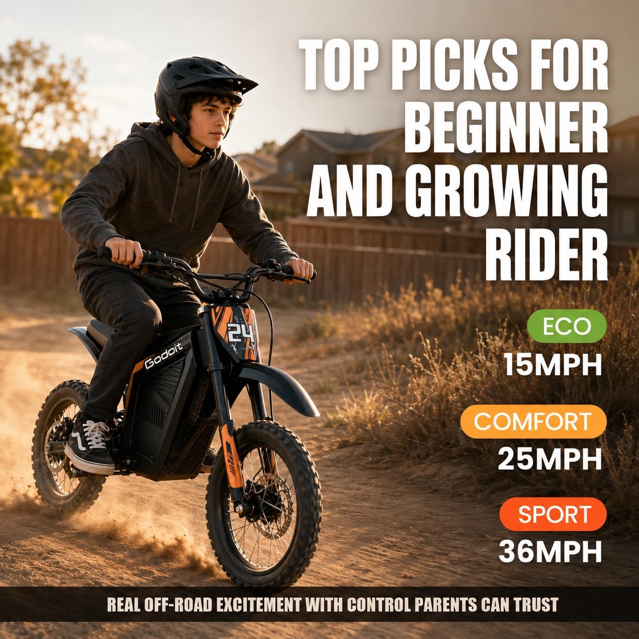 Electric Dirt Bike for Teens Adults,Peak 3000W Mid-Drive Motor,36MPH