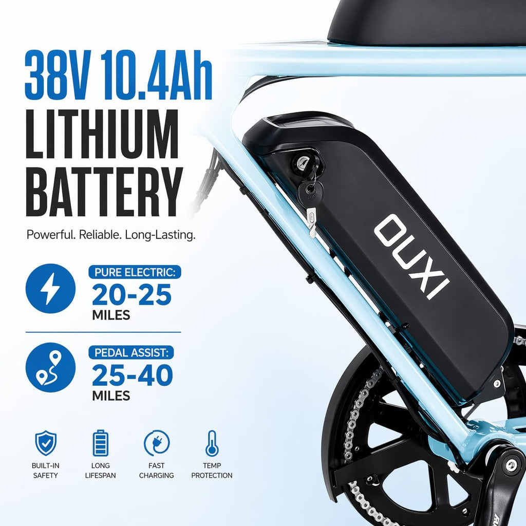 Electric Bike for Adults/Teens, 16"/20" Fat Tire E Dirt Bike with 36V/48V