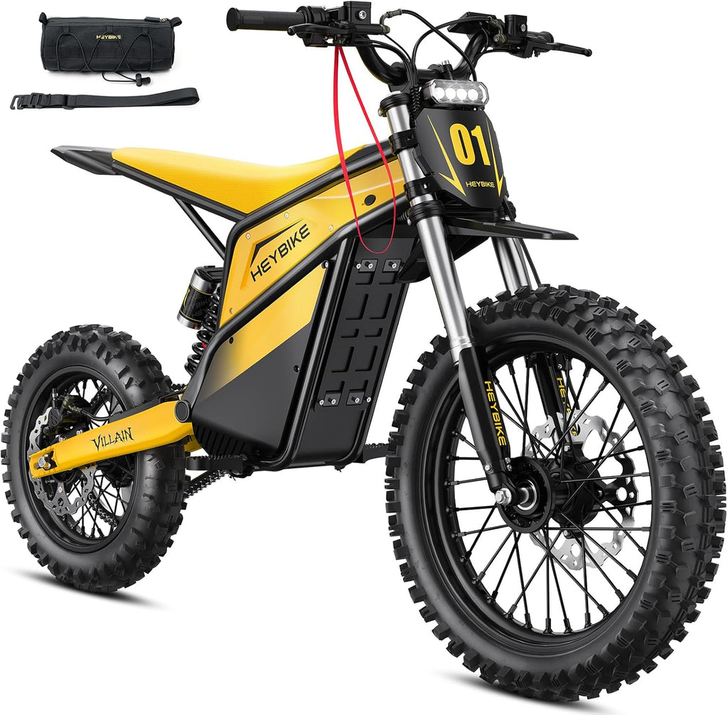 Electric Dirt Bike, 4160W E Dirt Bike with 52V