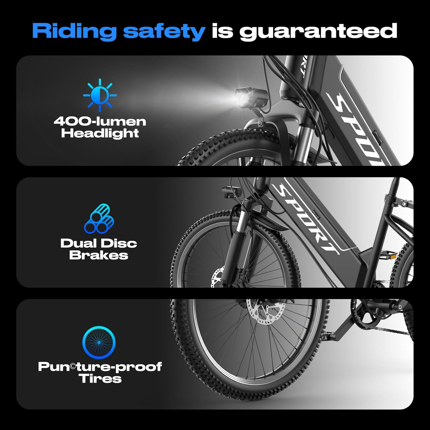 Electric Bike for Adults Teens,1500W Peak Ebike,60Miles 25MPH E Mountain Bike,26