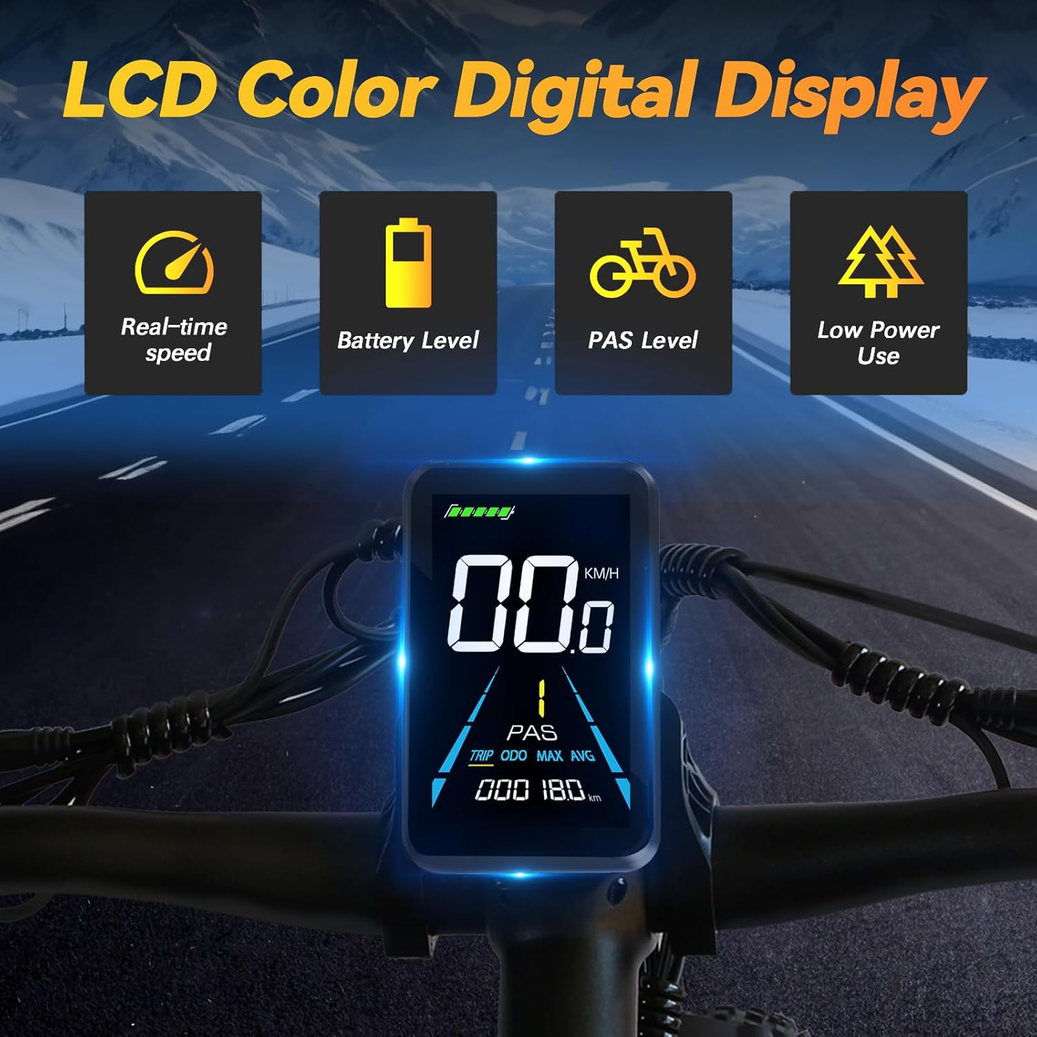 Dual Motor Electric Bike for Adults,5000W Peak