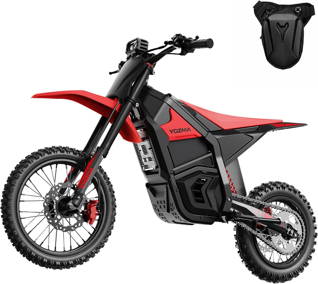 Electric Dirt Bike, 2600W 40MPH Electric-Motorcycle with 48V/23AH
