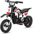 Electric Dirt Bike 36V Motorcycle,16MPH Fast Speed 14 Mile Long