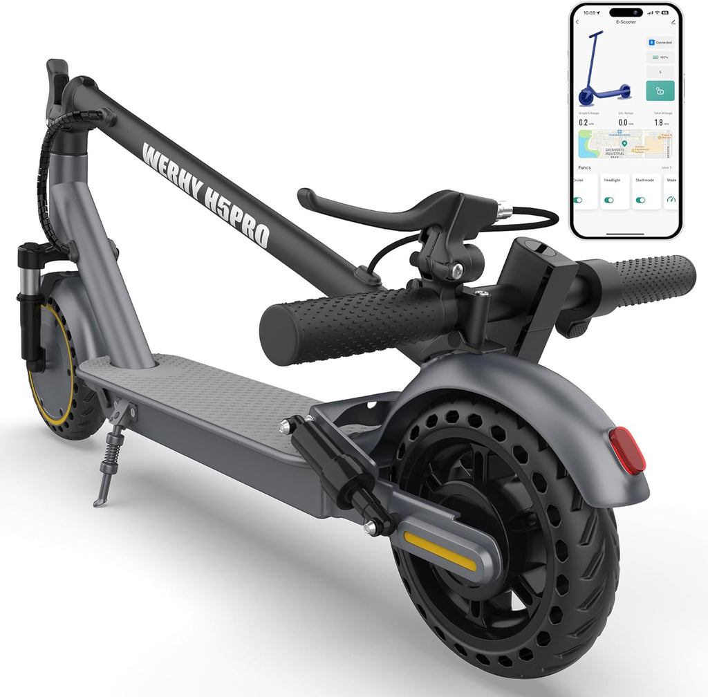 Electric Scooter, 500/350W Powerful Motor, 22/19 MPH Max Speed, 28-15 Miles