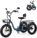 Electric Tricycle for Adults, 48V/864WH E Trike, 749W Powerful Motor
