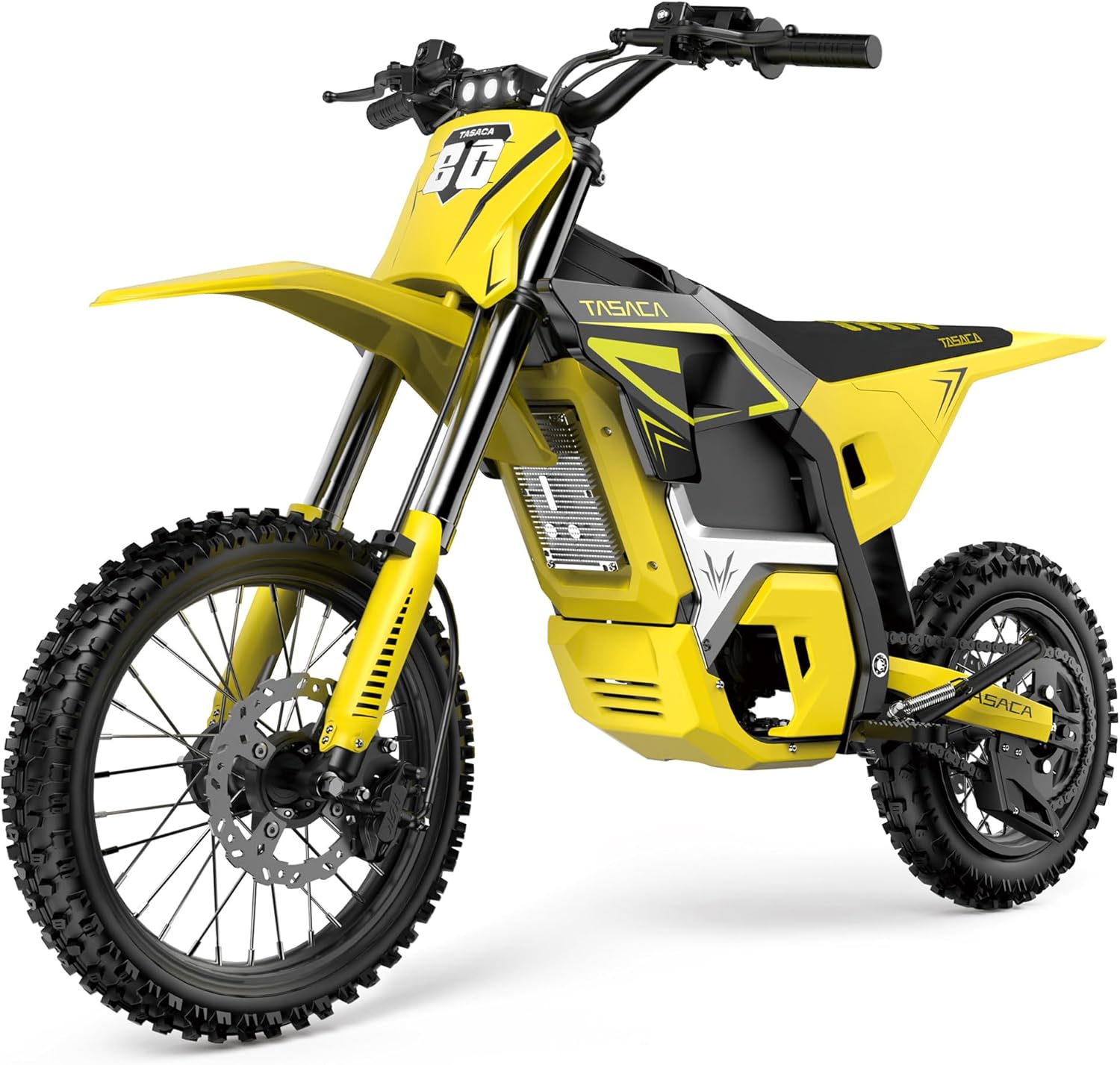 Electric Dirt Bike with 5500W Motor Up to 55 Mph, 276Nm Max Torque, 52V 30Ah
