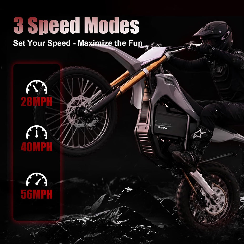 Electric Dirt Bike for Adult,HP131E-L Electric-Motorcycle