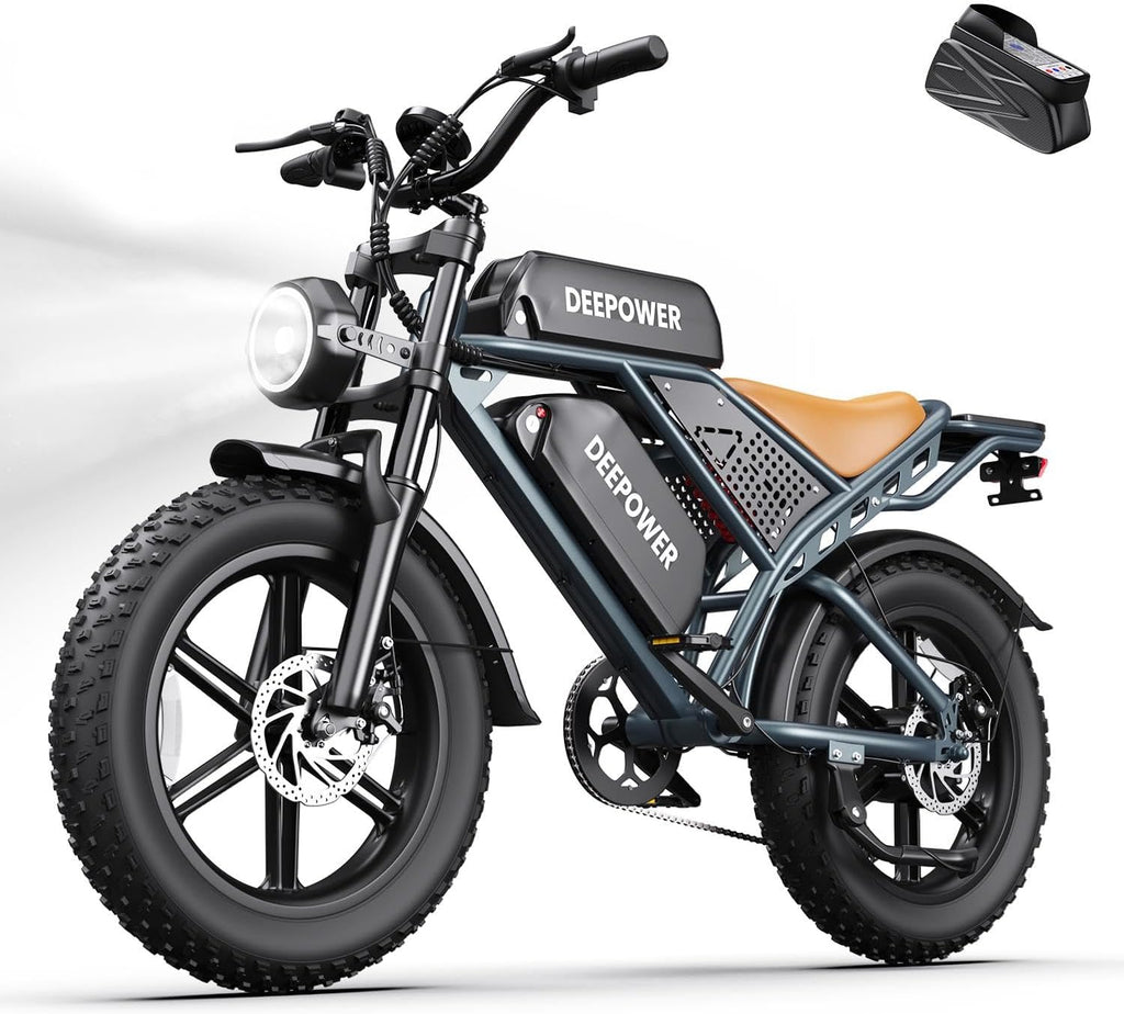 Electric Bike for Adults,2000W Peak Motor&28MPH Electric Dirt Bike
