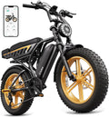 Electric Bike for Adults, 1500W Peak Motor 60 Miles Fat Tire Ebike
