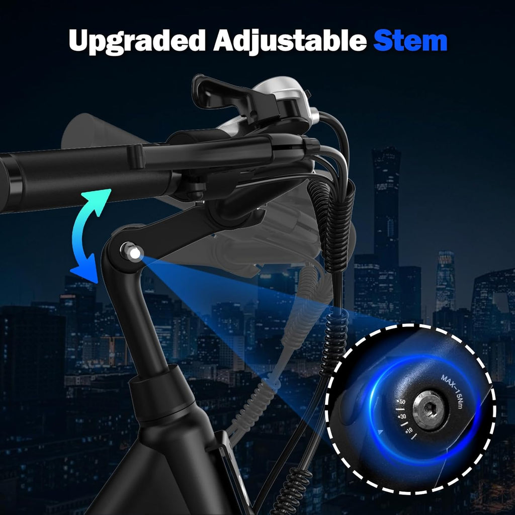 Electric Bike for Adults, 1000W Peak Motor Ebike for Commute