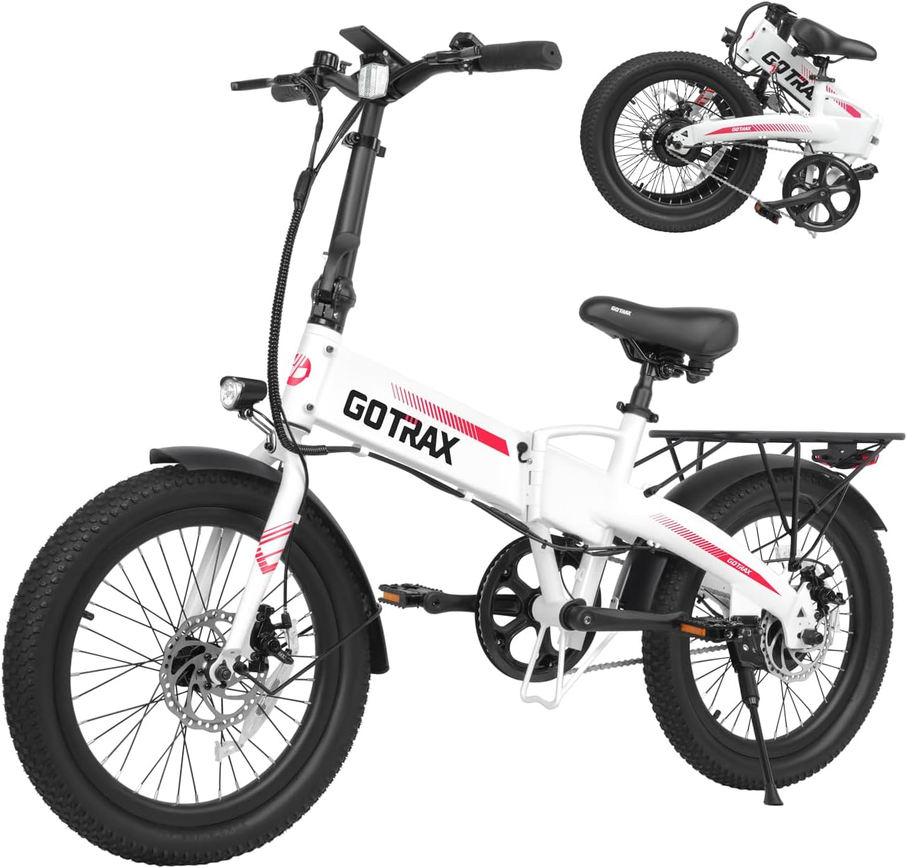 20" Folding Electric Bike with 40Miles (Pedal-assist1)