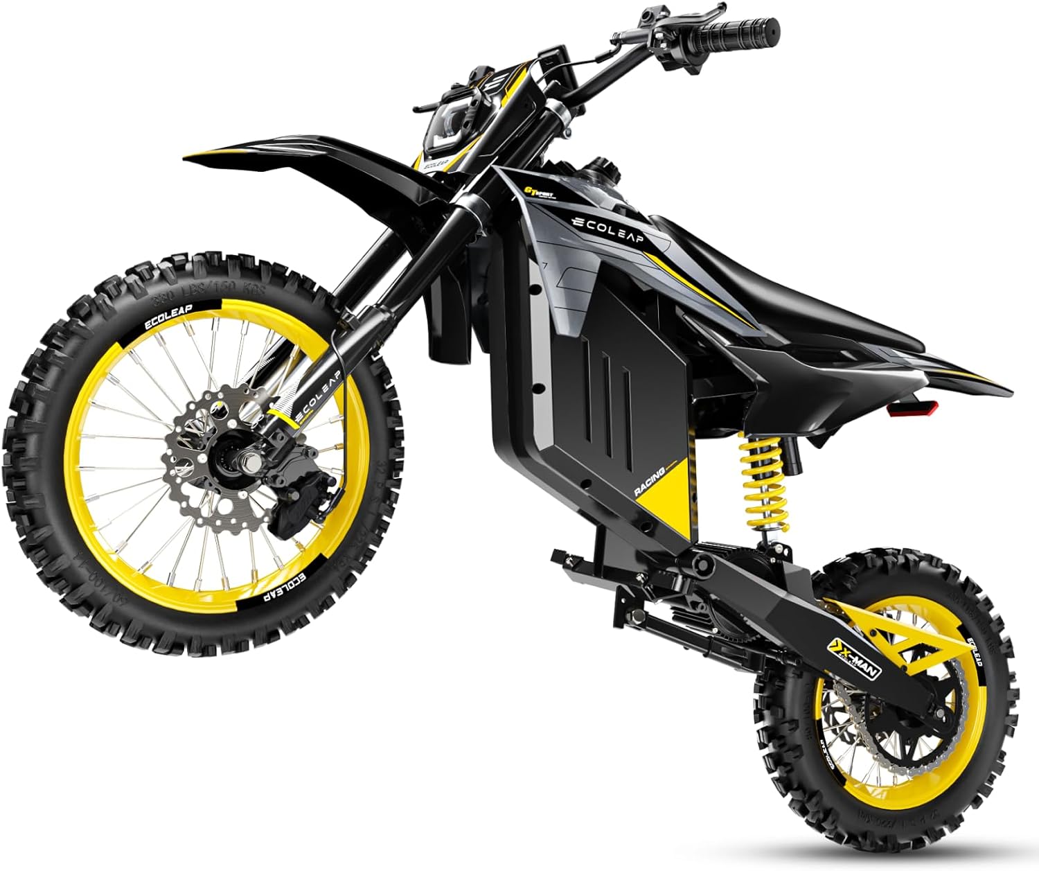 3500W Peak Electric Dirt Bike for Teens & Adults, 37MPH Electric Off-Road E-Bike with 48V 21Ah