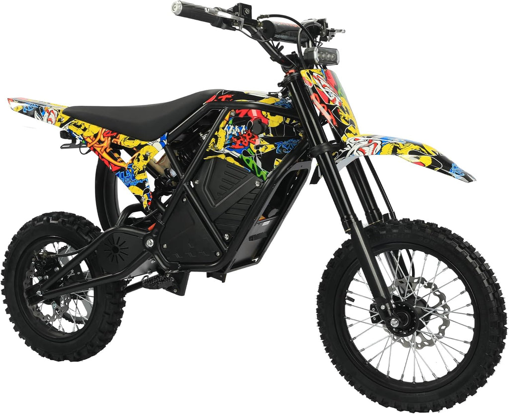 2500W/4000W Electric Dirt Bike for Teens & Adults - 37/40MPH Off-Road EBike