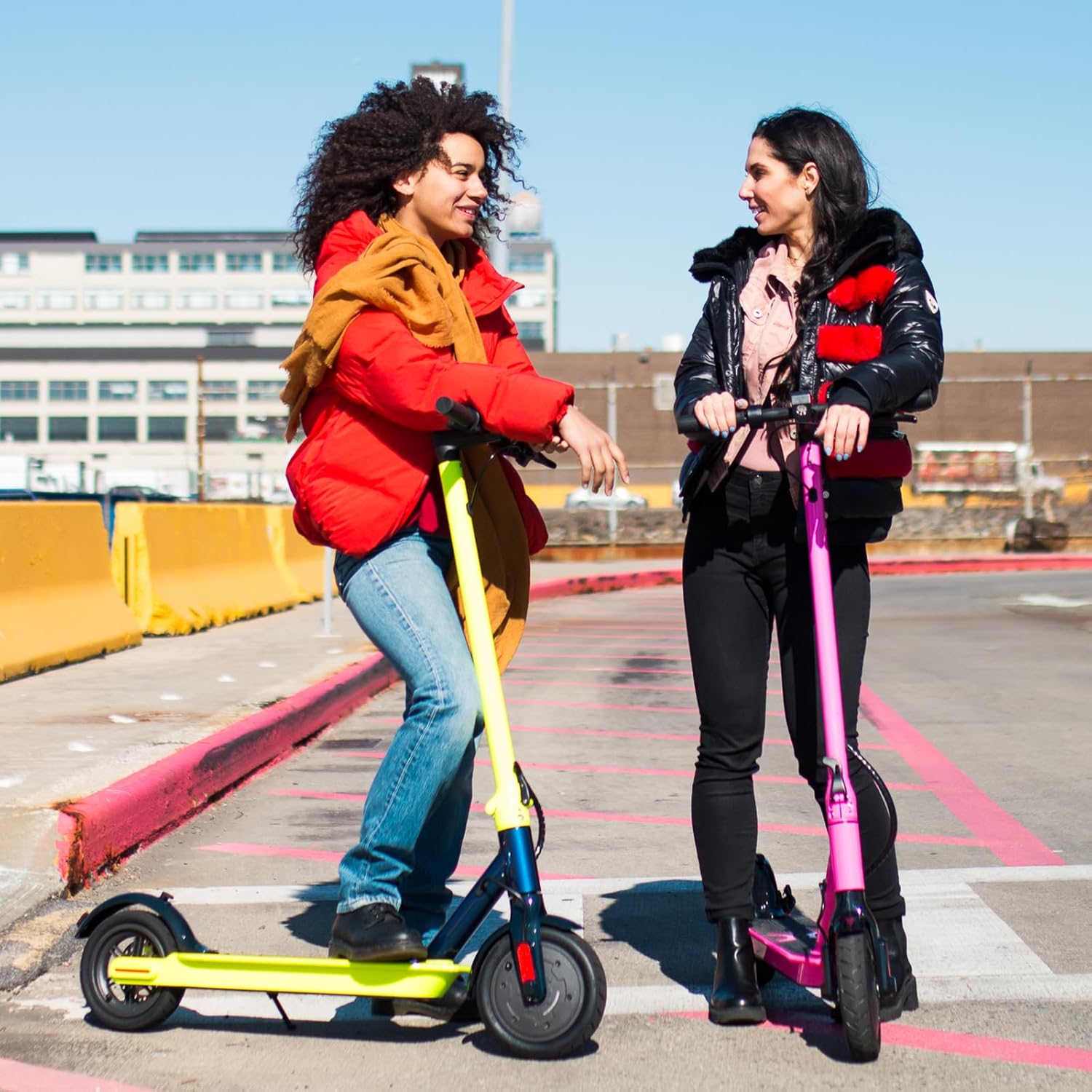 Electric Scooter 14MPH, 16 Mile Range, 5HR Charge, LCD Display, 8.5 Inch