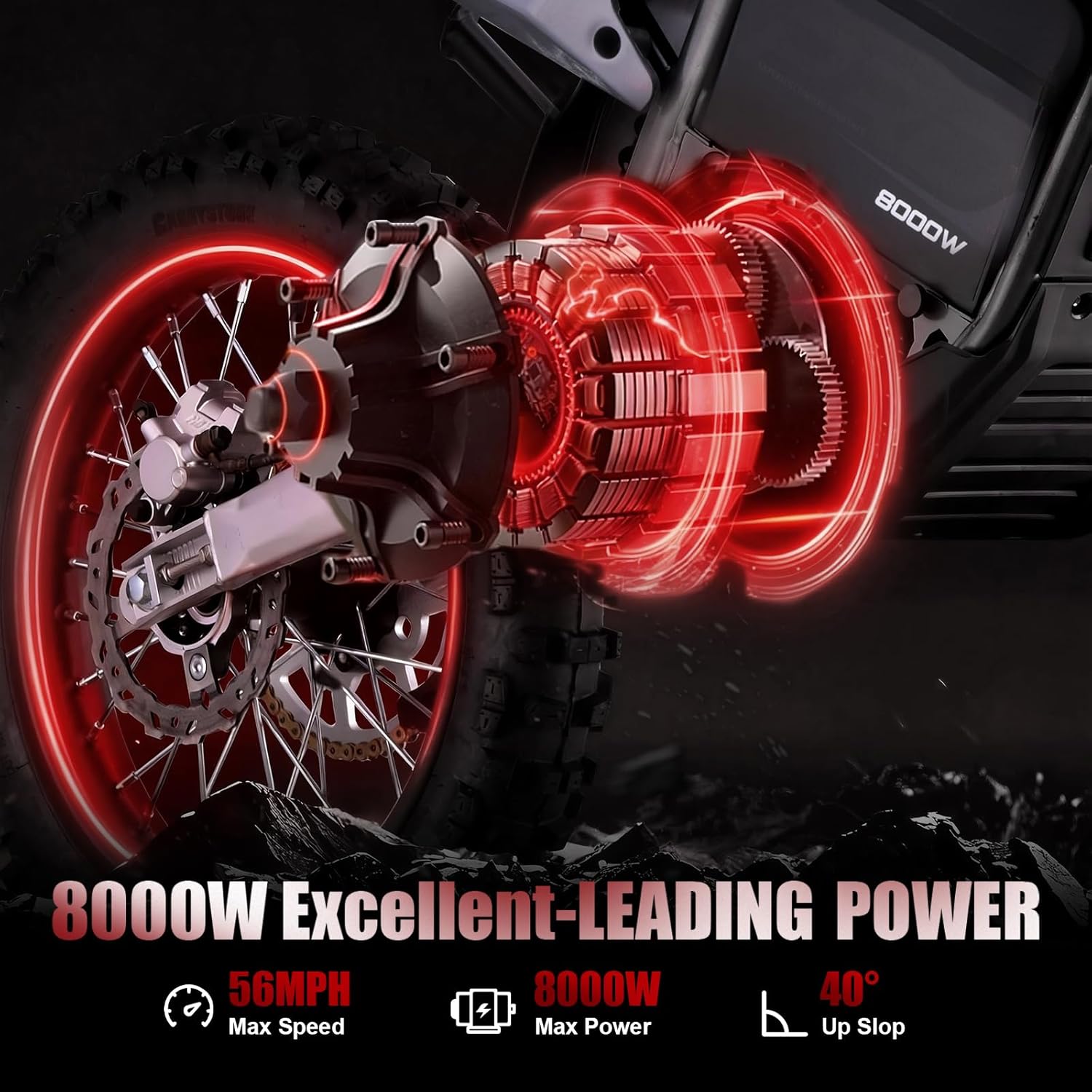 Electric Dirt Bike for Adult,HP131E-L Electric-Motorcycle