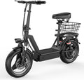 Electric Scooter for Adults, 1000W Peak Motor, 35 Miles of Range Scooter with Seat, 25 MPH