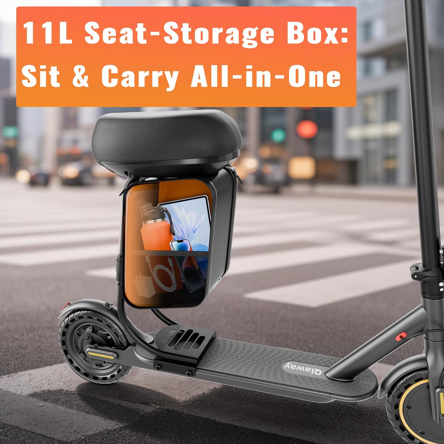 Electric Scooter for Adults, 350W/500W Motor, Up to 22 Miles Long