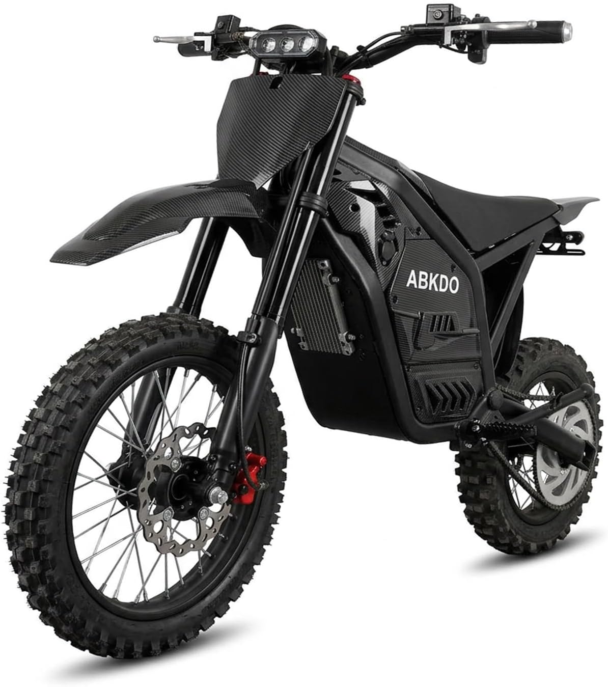 4000W Peak Electric Dirt Bike for Adults, 45 MPH Max Speed, 38 Miles Range, 48V 23Ah