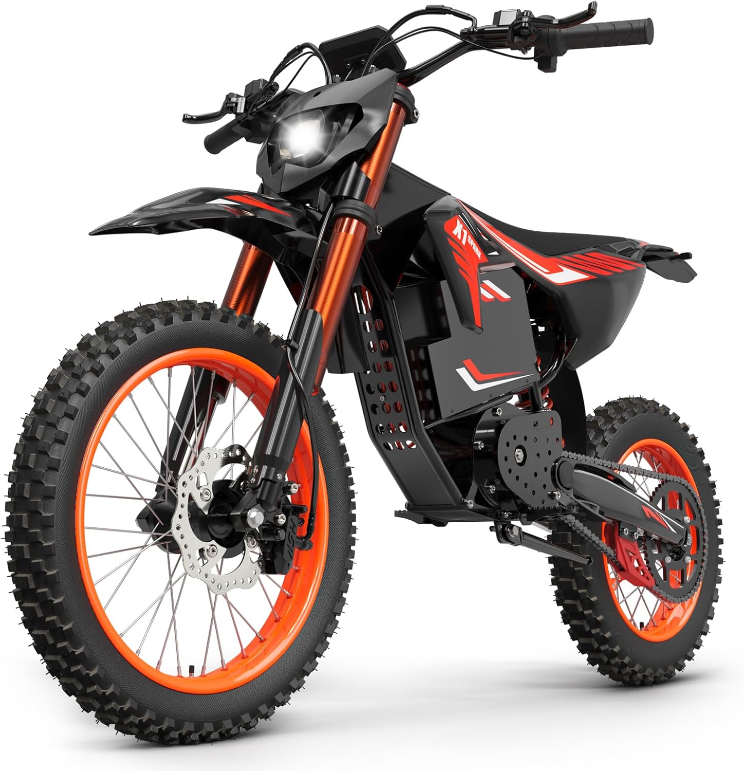 X1 Spark Electric Dirt Bike 4500W, 60V 28.8Ah