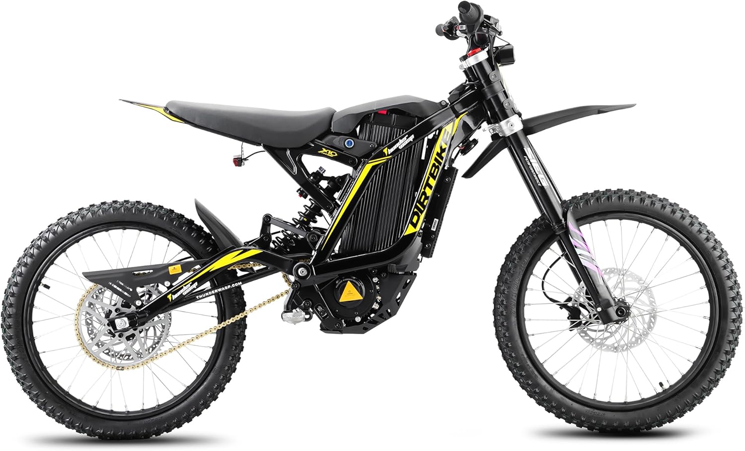Electric Dirt Bike for Adults, 72V 16000W/10000W Peak Mid-Drive Motor
