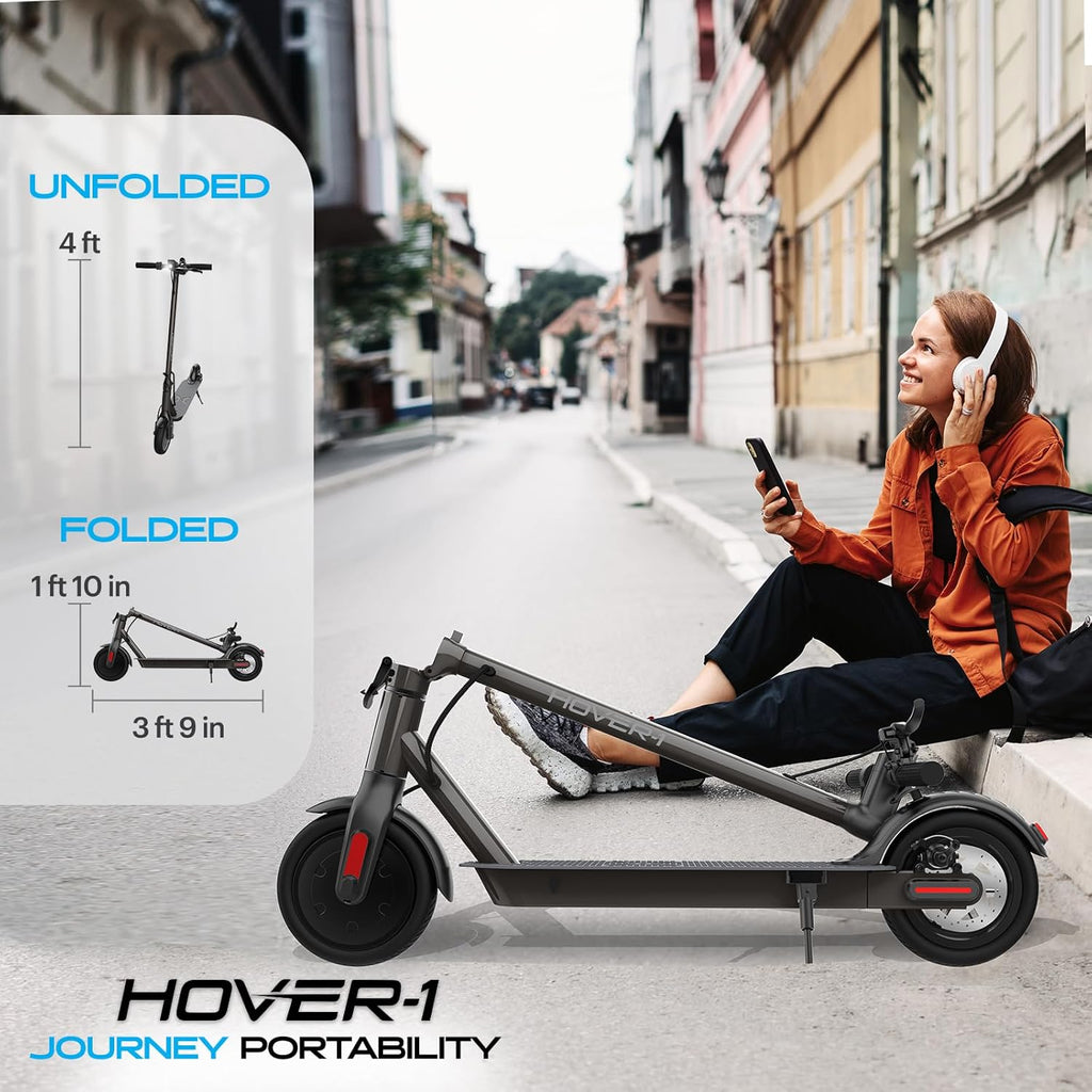 Electric Scooter 14MPH, 16 Mile Range, 5HR Charge, LCD Display, 8.5 Inch