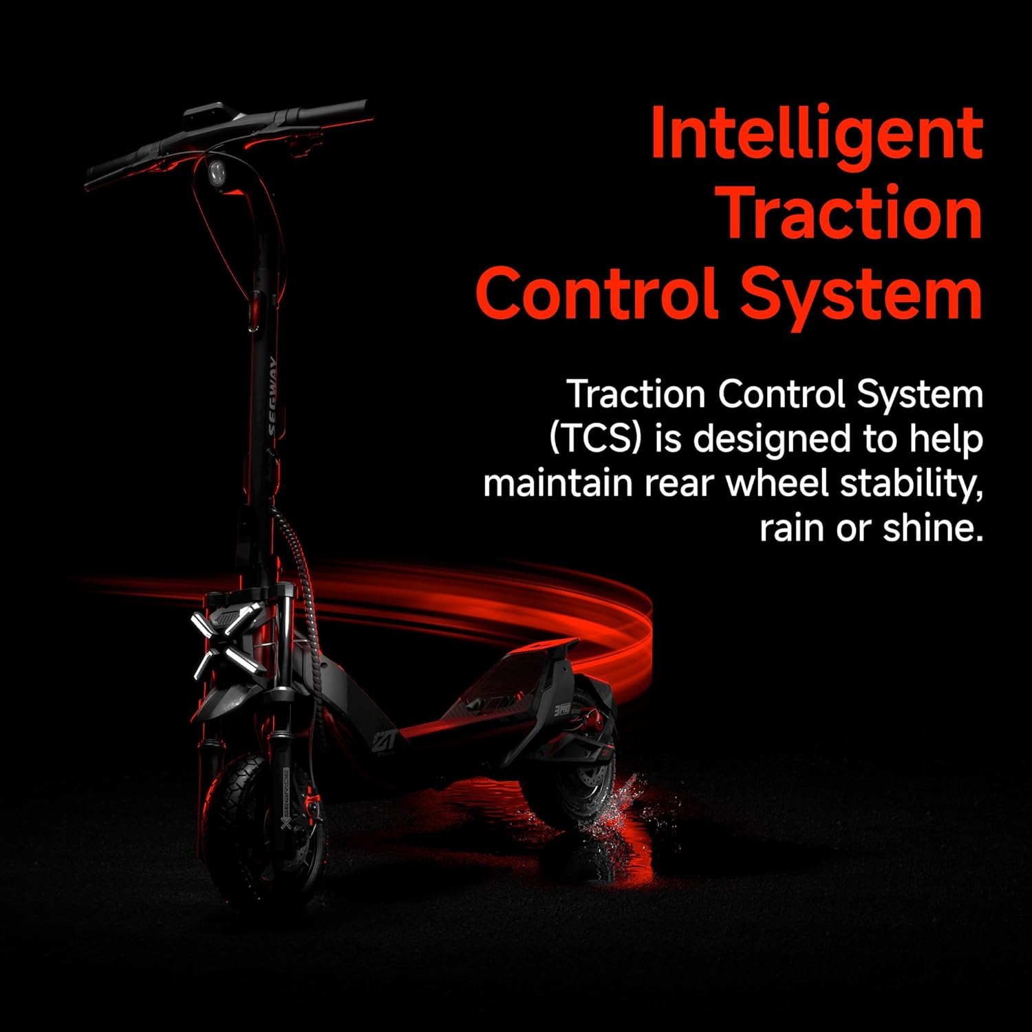 Electric Scooter, Up to 24.9 MPH, 43.5-Mile Range, Dual Suspension