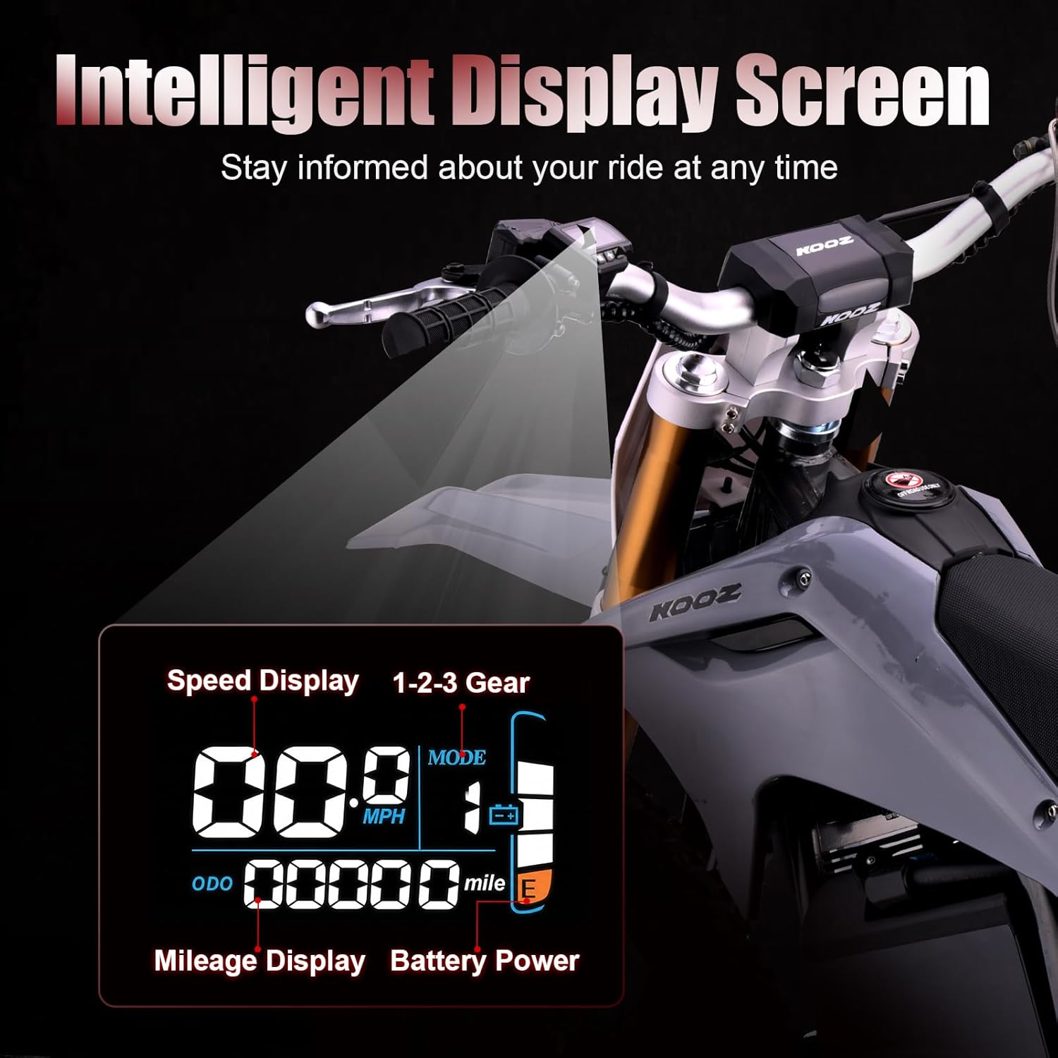Electric Dirt Bike for Adult,HP131E-L Electric-Motorcycle