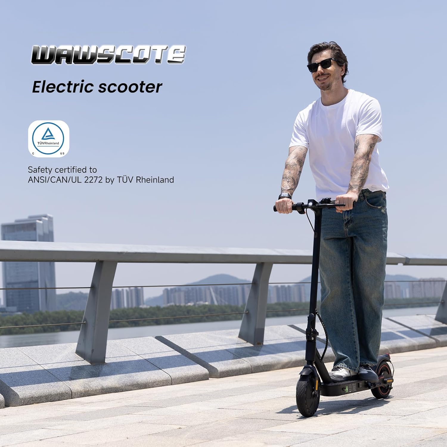 Electric Scooter for Adults, 500W/1000W/1500W Motor, 18/21/25 Max