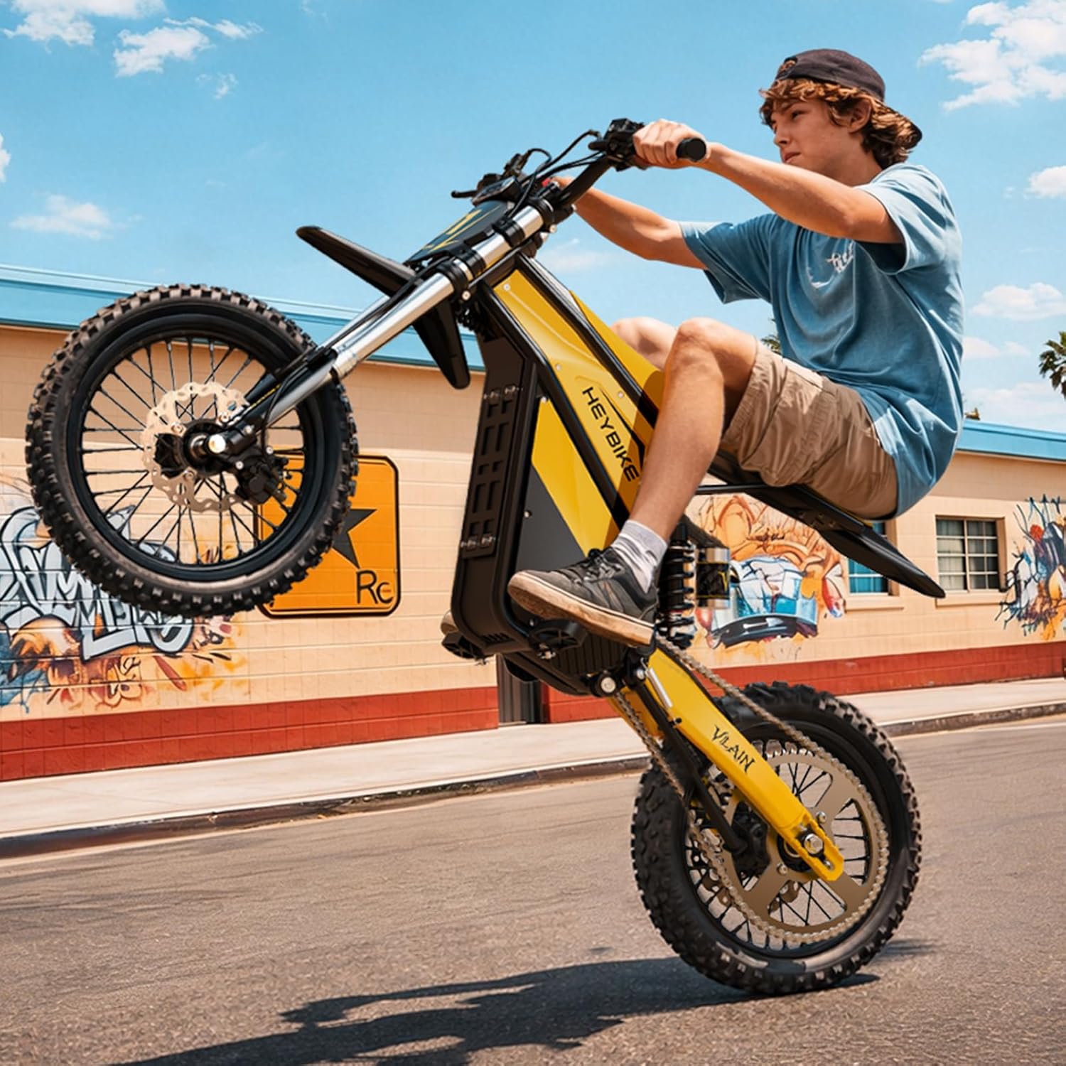 Electric Dirt Bike, 4160W E Dirt Bike with 52V