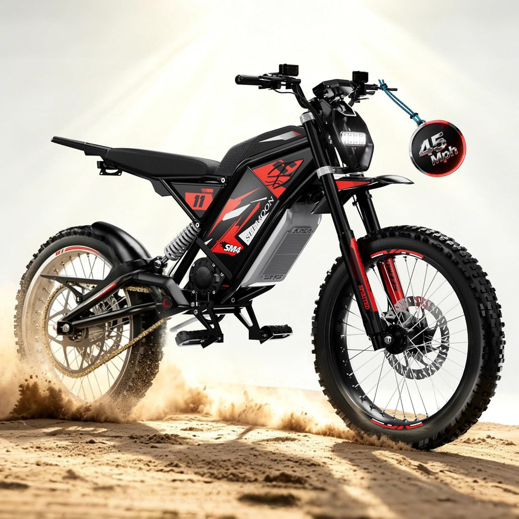 Electric Dirt Bike for Adults&Teens,3200W/3600W/4000W Mid-Drive Motor