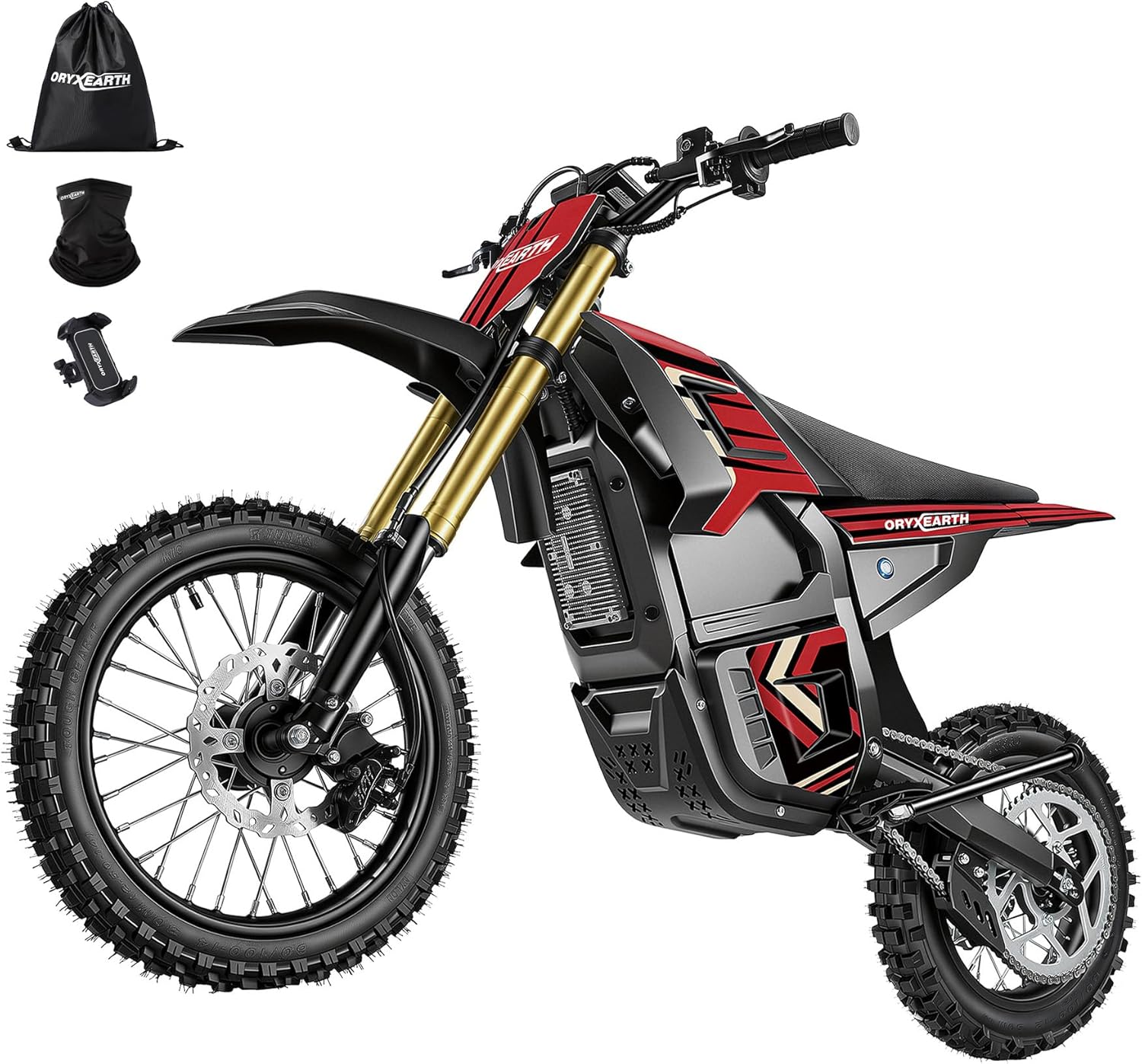 3000W VE-5 Electric Dirt Bike for Adults, 40 MPH Max Speed, E Dirt Bike W/48V