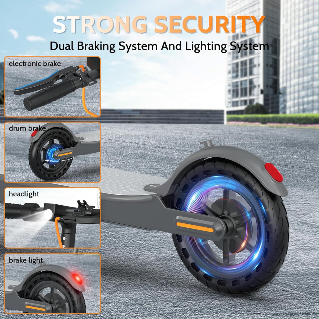 Electric Scooter for Adults, Folding E Scooter with 350W/500W Motor 16/24 Mph