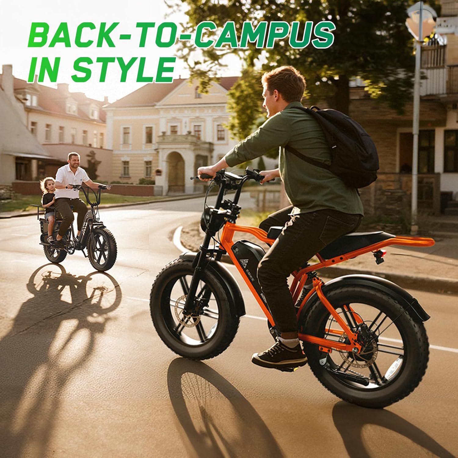 Electric Bike for Adults, 1500W Peak Motor 60 Miles Fat Tire Ebike with 48V 15Ah