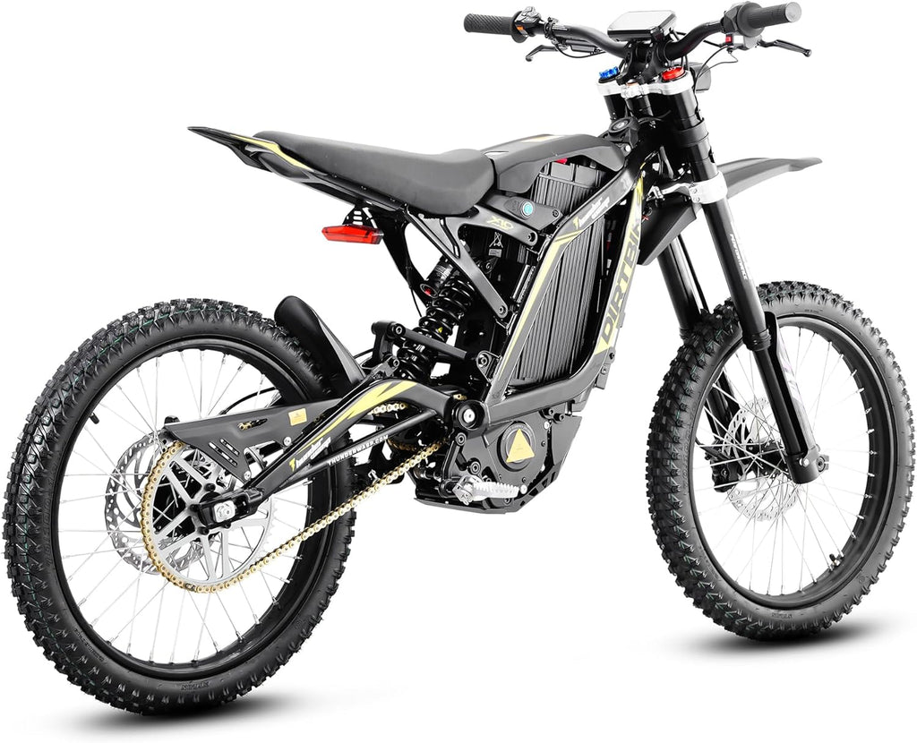 Electric Dirt Bike for Adults, 72V 16000W/10000W Peak Mid-Drive Motor