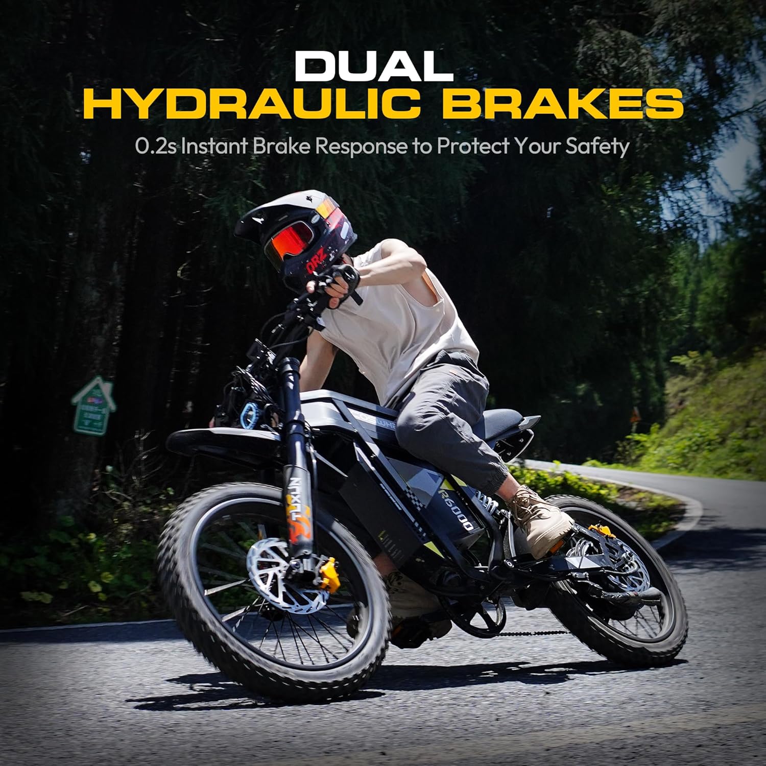 Electric Dirt Bike for Adults, 7000W Peak Motor Electric Motorcycle