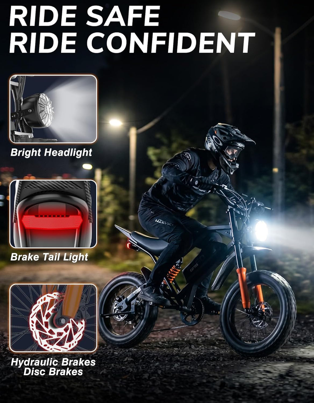 Electric Dirt Bike, 5500W Peak Electric Motorcycle