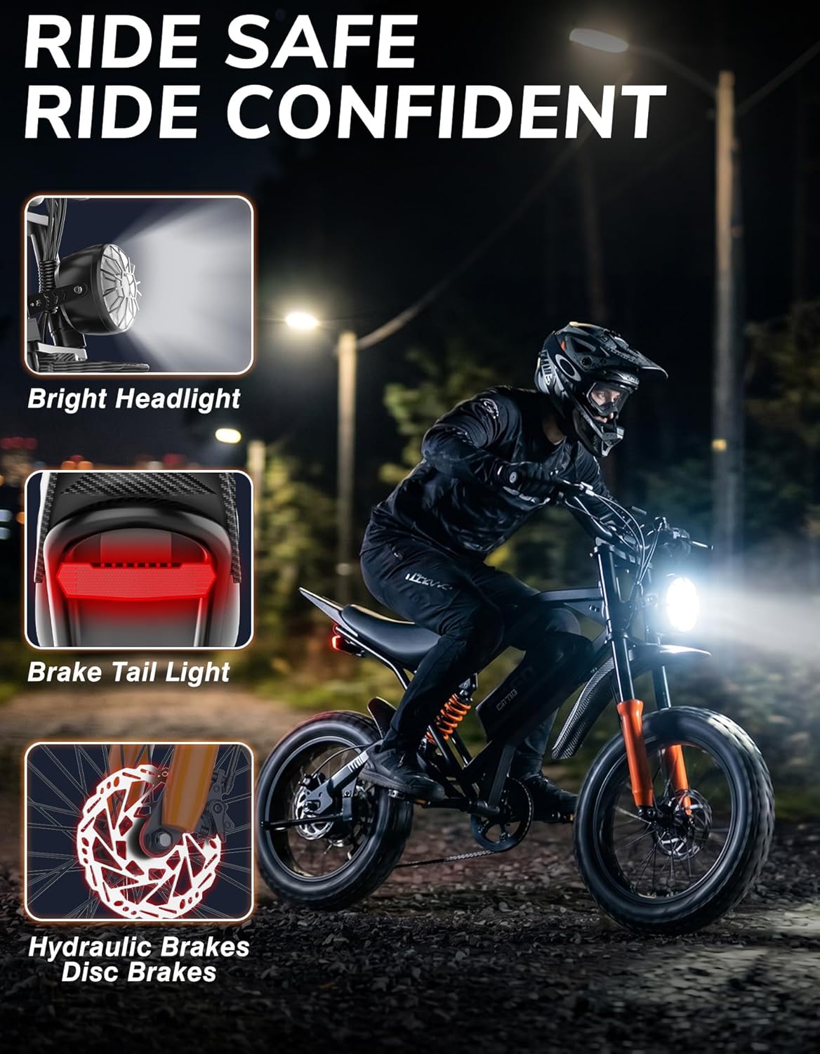 Electric Dirt Bike, 5500W Peak Electric Motorcycle