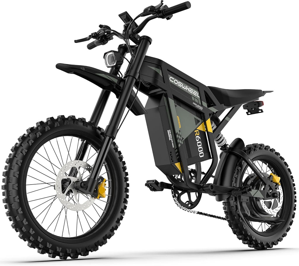 Electric Dirt Bike for Adults, 7000W Peak Motor Electric Motorcycle