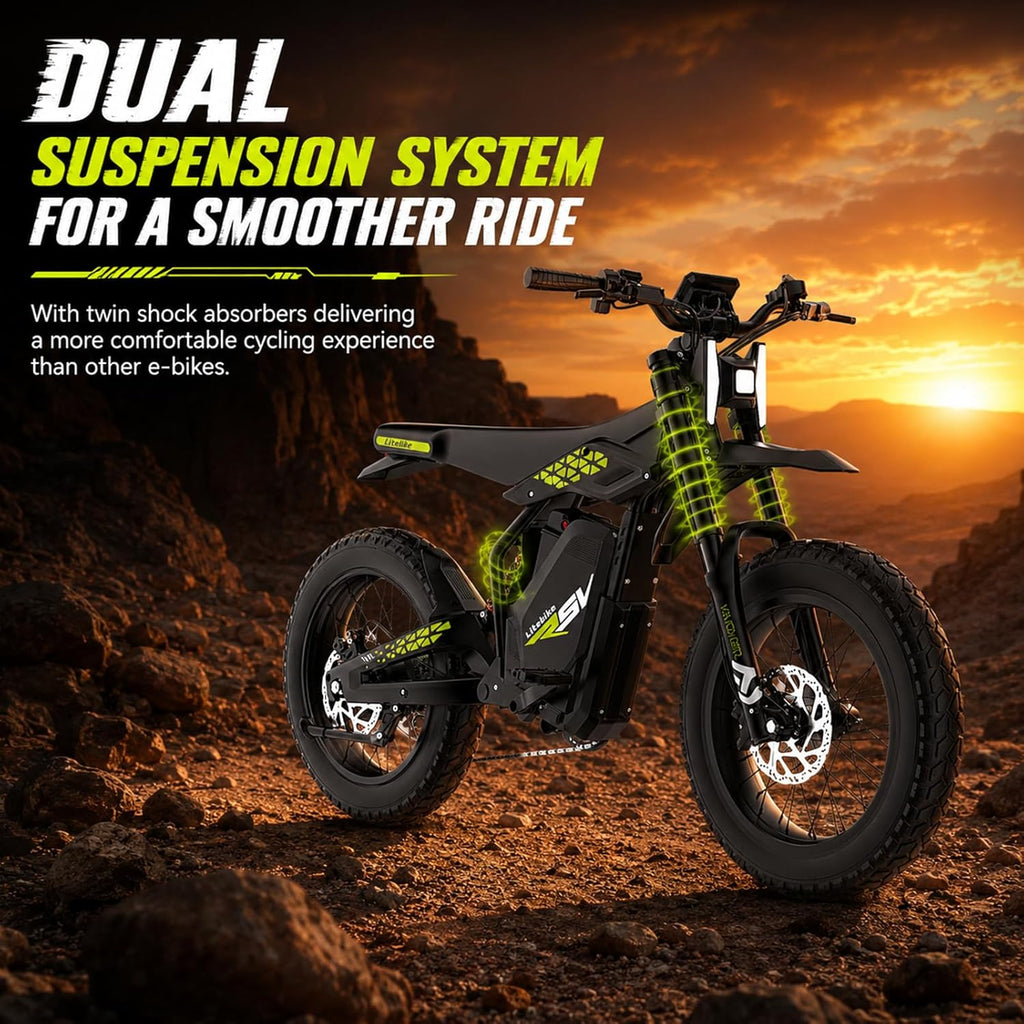 Electric Bike for Adults 2000/3000W Peak Motor 85/120 Miles