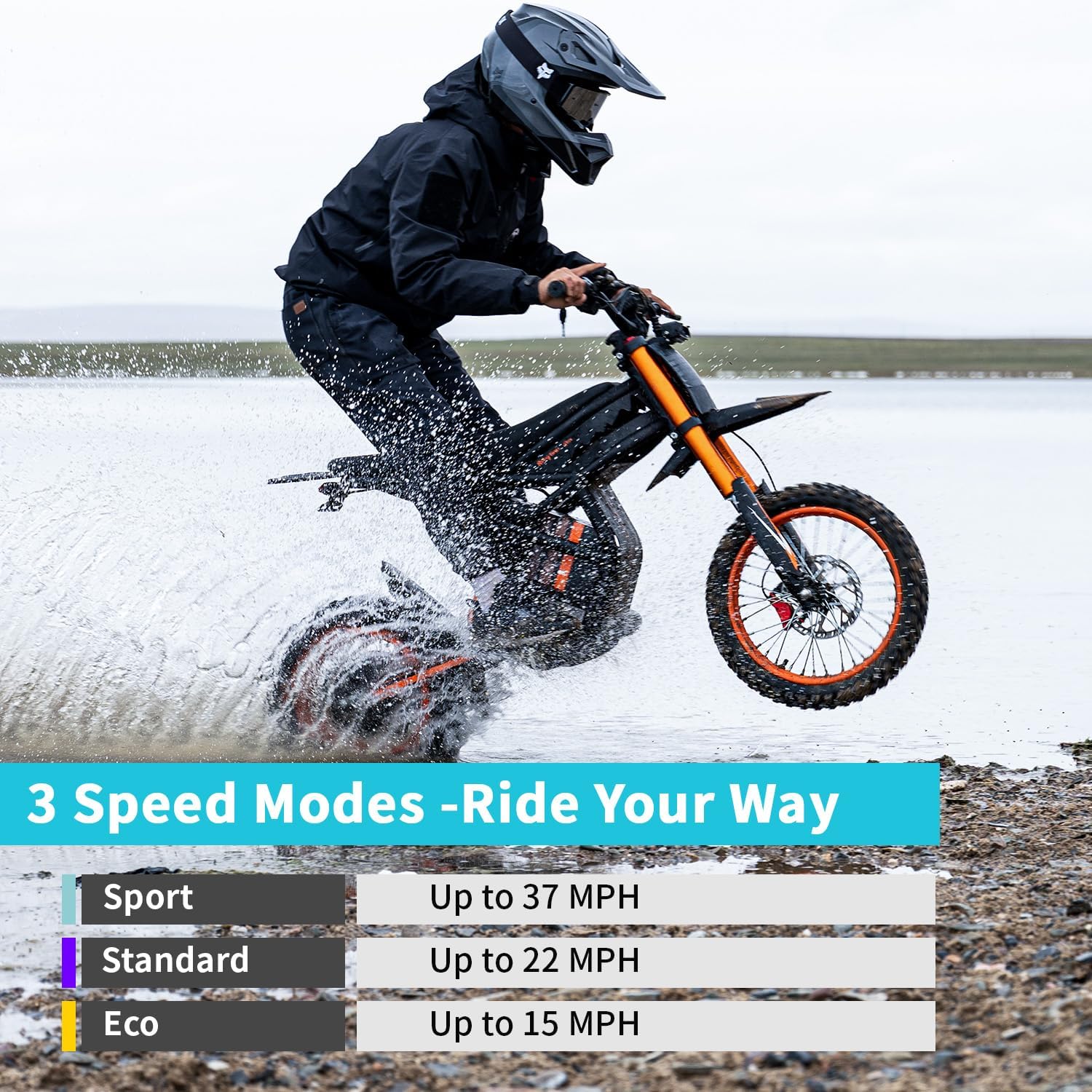 GT54/GT54 PRO Electric Dirt Bike for Adults/Teens - Gear Hub 2000W/ 3000W