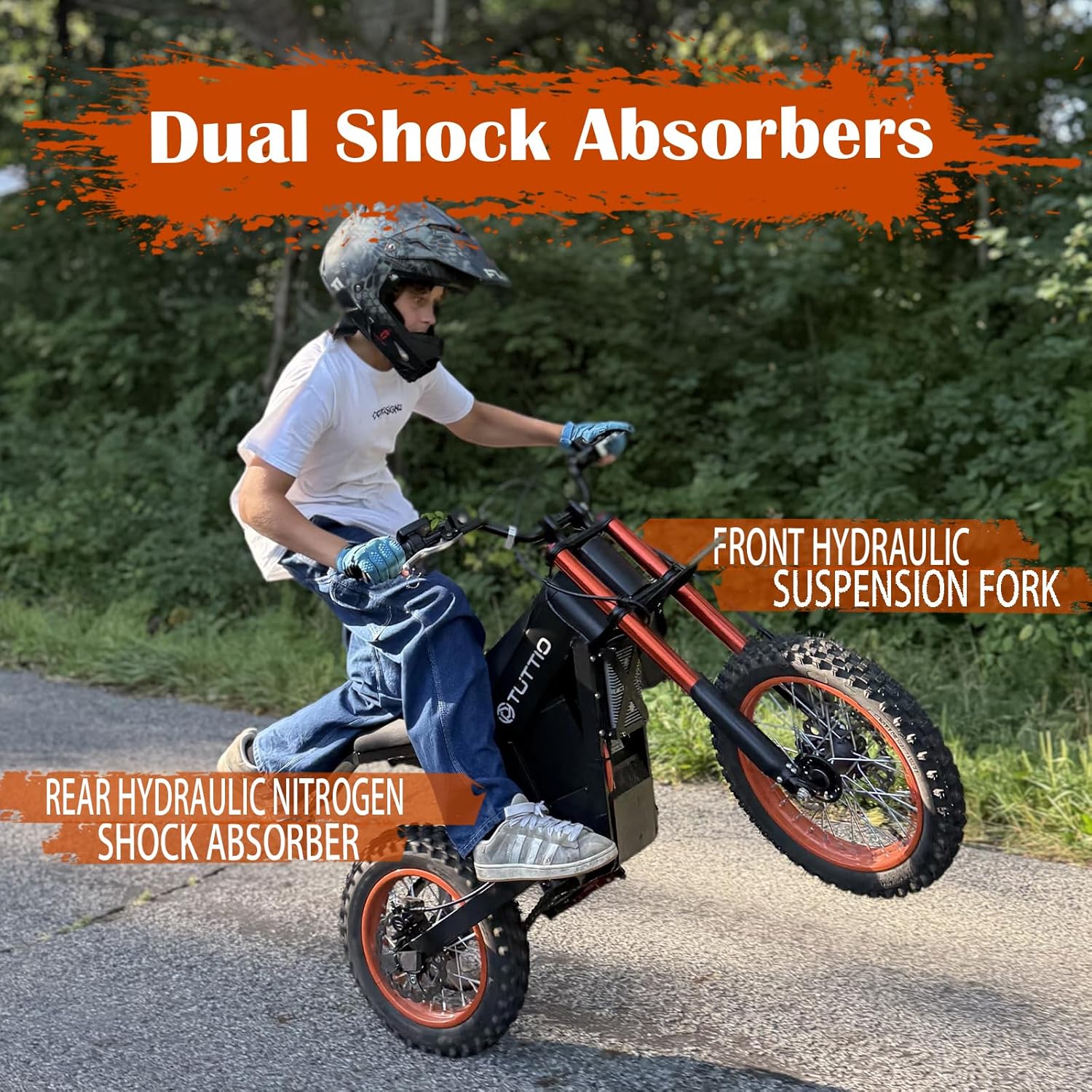 Electric Dirt Bike Adults 2000W/3000W 220NM Electric Bike 48V 21AH