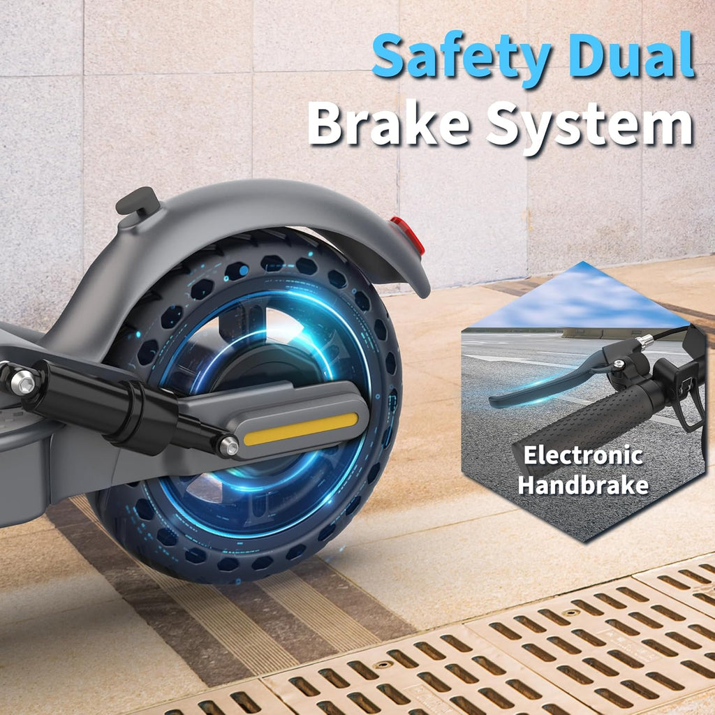 Electric Scooter, 500/350W Powerful Motor, 22/19 MPH Max Speed, 28-15 Miles