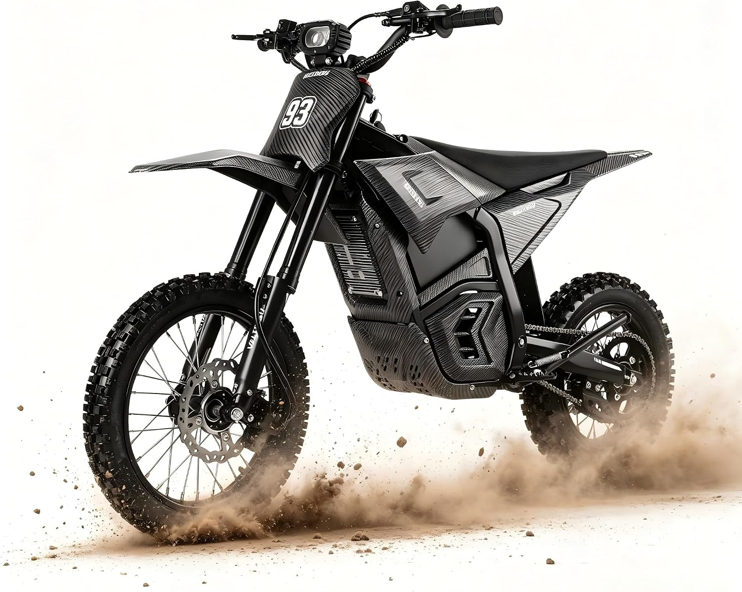Electric Dirt Bike for Adults&Teens, Mid-Drive Motor 3840/5600W Peak