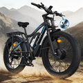 Electric Bike for Adult, 60V 20Ah Dual Motor Ebikes, Max 50MPH Up to 100 Miles
