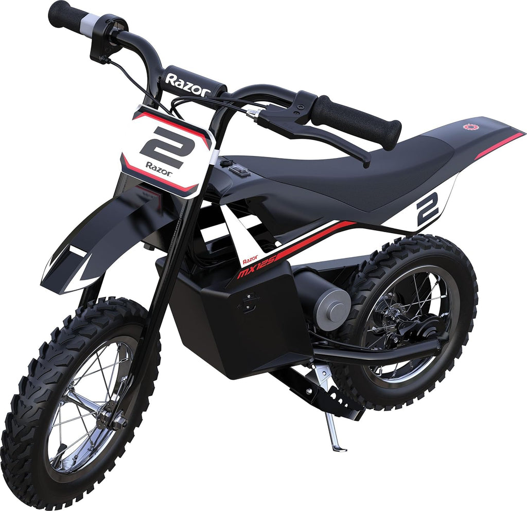 MX125 Dirt Rocket Electric-Powered Bike with Authentic Motocross Geometry