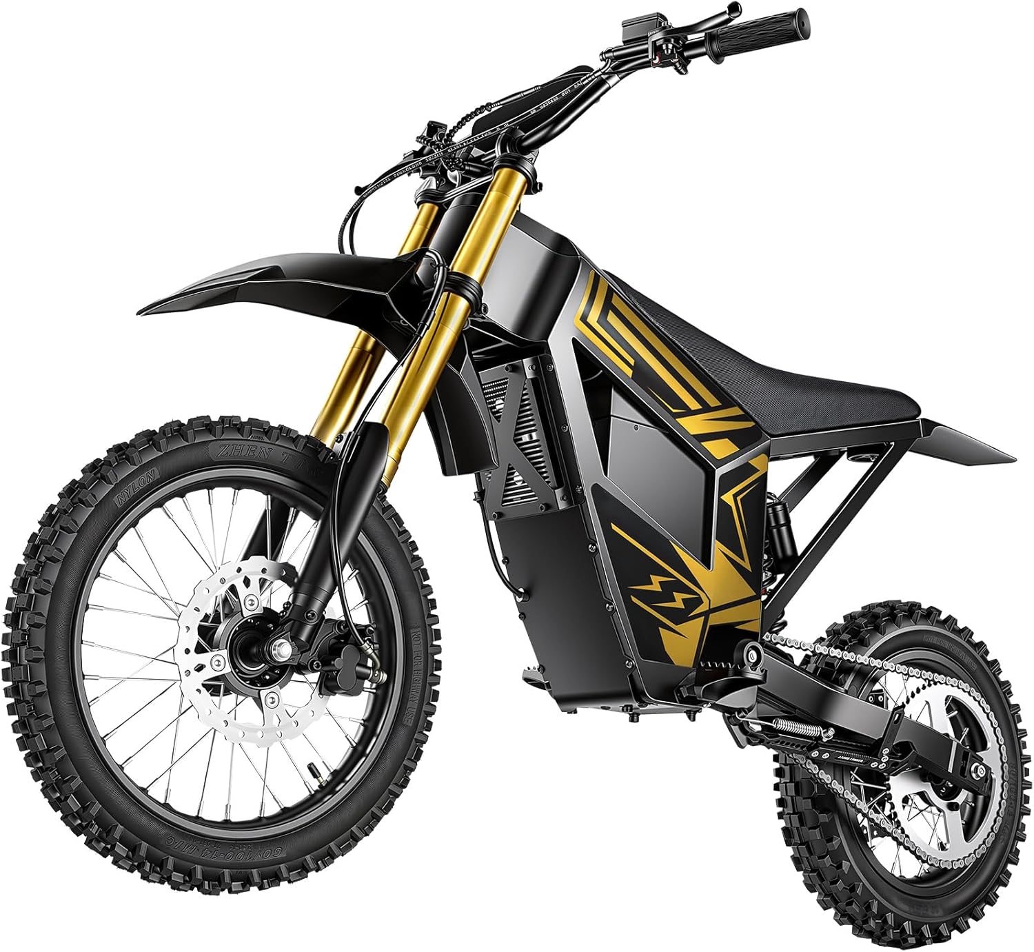 VE-6 2500W Electric Dirt Bike for Adults, 34 MPH Max Speed, 18 Miles Range, E-Bike