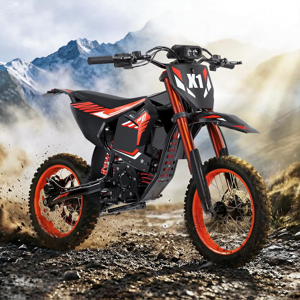 Electric Dirt Bike for Adults Teens, 60V/28.8Ah