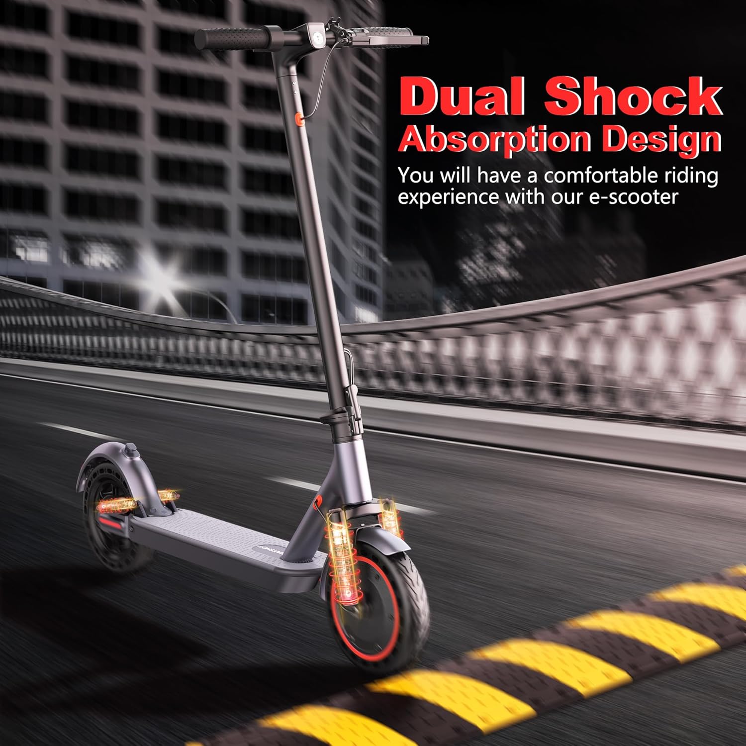 Electric Scooter, 8.5" /10" /14" Tire, 16/19/22 Mph Top Speed